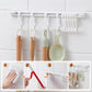 🏆 Last Day Special Price £9.99! 🔥No-Drill  Slidable Track Organizer Hooks