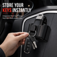 🏆 Last Day Special Price £8.99! 🔥Buy 1 Get 1 Free🎁Car Key Fob Holder with Hook