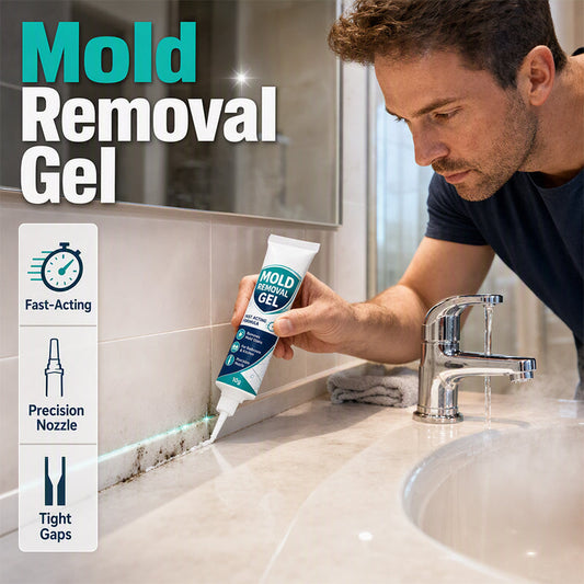 🏆 Last Day Special Price £9.99! 🧼Buy 1 Get 1 Free🎁 Mold Remover Gel | Precision Bathroom & Kitchen Care