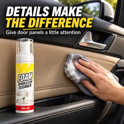 🏆 Last Day Special Price £9.99! 🔥Buy 2 Get 1 Free🎁Multi-Purpose Foaming Car Interior Cleaner