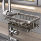 🧽 LIMITED-TIME 50% OFF! 🚰Faucet‑Mounted Sink‑Sponge‑Holder | Tool‑Free Install, Removable‑Drip‑Tray & Side‑Hook🏠