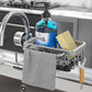 🧽 LIMITED-TIME 50% OFF! 🚰Faucet‑Mounted Sink‑Sponge‑Holder | Tool‑Free Install, Removable‑Drip‑Tray & Side‑Hook🏠