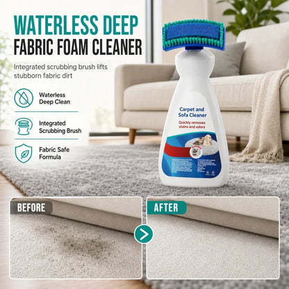 🏆 Last Day Special Price £9.99! 🛋️Buy 2 Get 1 Free🎁No-Wash Carpet & Sofa Cleaner – Fresh, Clean Fabrics Made Easy 🧼