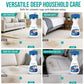 🏆 Last Day Special Price £9.99! 🛋️Buy 2 Get 1 Free🎁No-Wash Carpet & Sofa Cleaner – Fresh, Clean Fabrics Made Easy 🧼