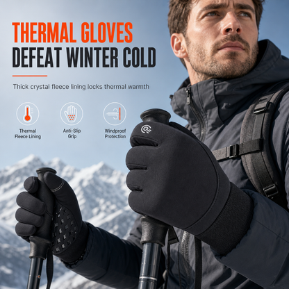 🧤 Last Day Special Price £9.99 ! ❄️ High-quality Thermal Gloves – Warm, Touchscreen, Non-slip ✨