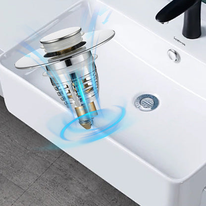 🏆 Last Day Special Price £9.99! 🔥Buy 2 Get 1 Free🎁Universal Pop-Up Bathroom Sink Stopper🚰