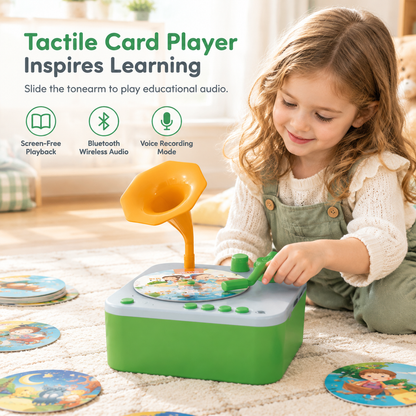🏆 LIMITED-TIME 50% OFF! 🎵Kids Multifunctional Bluetooth Learning Phonograph Toy