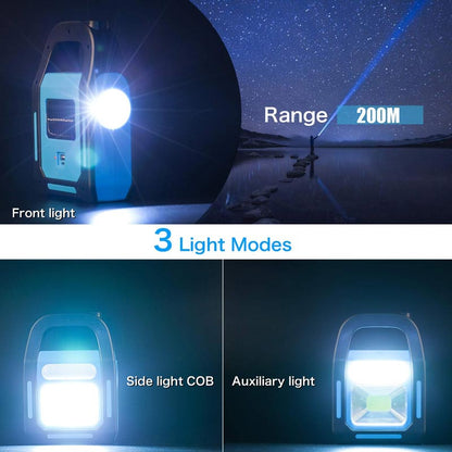 🏆 LIMITED-TIME 50% OFF! 💡Handheld COB Solar Working LED Lamp
