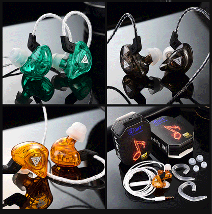 🏆 Last Day Special Price £9.99! 🎧QKZ CK5 2026 Sports Earphones – Transparent Design, Powerful Bass, Ideal for Music and Calls!