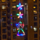 🎄 Last Day Special Price £9.99! ❄️ DIY Christmas Snowflake Suction Cup LED Lights ✨ | Battery Operated, Warm & Multi-Colour, Window Suction Lights, Christmas Home & Party Decor