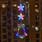 🎄 Last Day Special Price £9.99! ❄️ DIY Christmas Snowflake Suction Cup LED Lights ✨ | Battery Operated, Warm & Multi-Colour, Window Suction Lights, Christmas Home & Party Decor
