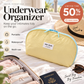 🏆 Last Day Special Price £9.99! 💐 Portable Underwear Travel Organizer – Separate Storage for Bras, Panties & Socks💕