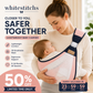 🎉 Last Day Special Price £9.78 ! 👶4-in-1 Breathable Baby Carrier✨0-36 Months, Front/Back/Facing In/Out – Hands-Free